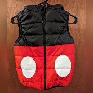 Disney Mickey hooded puffer vest